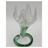 Art Glass Vase 11" h