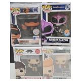 4 Funko Pops