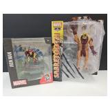 Iron Man & Sabertooth Action Figures Toys