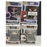 4 Funko Pops