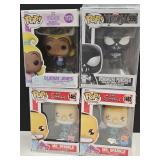 4 Funko Pops
