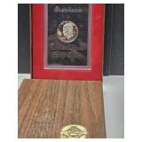 1971 US Proof Ike Dollar Coin in Box