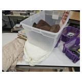 Tote W Shower Hooks, Paint Trimmer, Soft Throw +