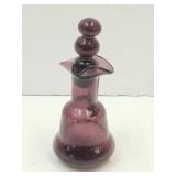 Amethyst Blenko 6.5"H Cruet