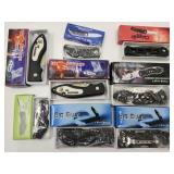 Lot of 8 New Pocket Knives