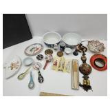 Large Lot of Oriental Dishes, Japan Wall Pocket