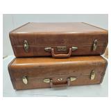 Vintage Samsonite Luggage Seev Damage on One