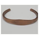 Minimalist Copper Cuff Bracelet