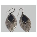 Sterling Silver Western Style Earrings 925 ND