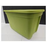 Green Storage Tote