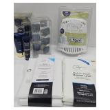 New Shower Liners w Hooks, Paris Gel & Odor Elimi