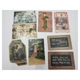 Charming Early 20th Cent. Sentimental Postcards
