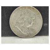 1963 Silver Franklin Half Dollar Coin