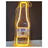 New Miller Lite LED Sign 5" x 14"