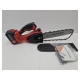 12" Battery Powered 21V Chainsaw Like New