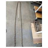 Log Chain- 13 Foot w Hooks- See Link Size