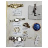 Watches, Jewelry-MCM Enamel on Copper Brooch,+
