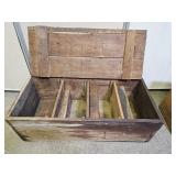 Wood Tool/Truck Box 37" x 16" x 12":T