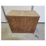 VTG Wood Storage Box 22"x12"x19"