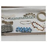 Costume Jewelry Lot; Bracelets