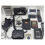 Vintage Recorders, Flip Phones   +