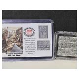 25 Grains Fractional Emg. Silver