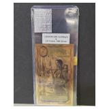 1/2 Goldback 24K & 12 Grains Fractional Silver