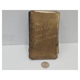 Nickel W WWII Heart Sheild "May This Keep You