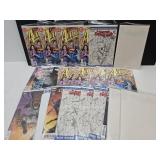 Large Comic Book Lot; Spider Man, Bat Man +