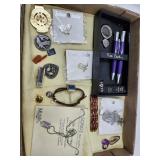 Costume Jewelry & Pin Set