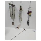 Windchime & Garden Decor  Lot Humminbird +
