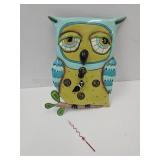 New Owl Clock 9 1/2" High