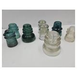 Lot of VTG Glass Insulators