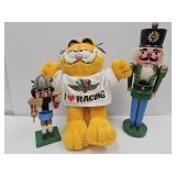 Nutcrackers & Garfield Plush