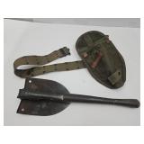 Military Field Shovel & Belt
