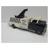 VTG Metal Structo Power Wrecker Toy Truck  19.5" L