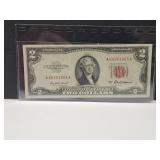 1953 $2 Red Seal Currency Note