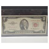 1953 $2 Red Seal Currency Note
