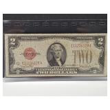 1928 $2 Red Seal Currency Note
