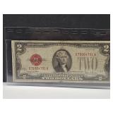 1928 $2 Red Seal Currency Note