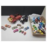 Ertl Ford Truck, Tonka Truck, Hot Wheels Car Lot +