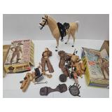 Johnny West Figure Parts, Chief Cherokee & Horse