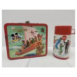 VTG Mickey Mouse Lunchbox w THermos-No Handle