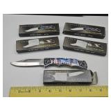 5 KPK1042 Knives in Box, Statue of Liberty +