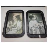 2 Vintage Trays