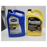 2 Bottles of  Anti Freeze Coolant-1 Gallon Each