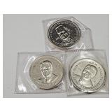 3 Presidental Medalions