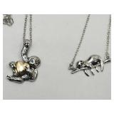 EFYTAL Sloth Necklaces