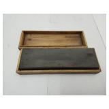 Silicon Carbide Combo Stone in Wood Box