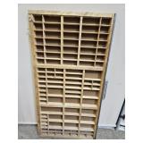 Vintage Typesetters Box  Great For Miniatures 32"